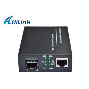 China Gigabit Ethernet Fiber Media Converter Device , Internet Media Converter supplier