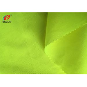 High Visibility Warp Knitted Type Fluorescent Material Fabric For Vest