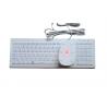 China Silicone IP68 Industrial Keyboard Mouse Combo With USB Cover Against Water wholesale