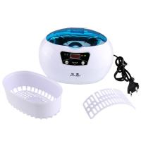 China Digital Dental Medical Instrument ultrasonic cleaner stainless steel 0.6L Blue Clinic on sale