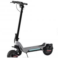 Black 350W 2 Wheel Electric Scooter For Adults OEM Service
