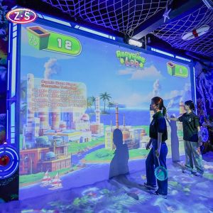 China Multiple Scenarios Interactive Projection Game Magical Beach Effects For Enhanced Play wholesale
