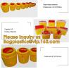 Plastic Hospital Medical Disposal Waste Sharp Container,plastic round sharps