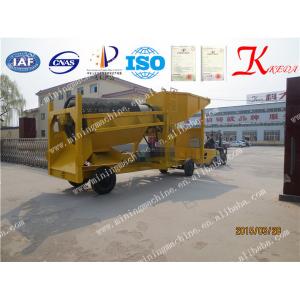 China Gold Washer Machine 10-75 Tph Rotary Trommel Screen Mineral Separation Machine wholesale