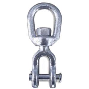 China 42500lbs Hot Dipped Galvanized Rope Rigging Hardware Carbon Steel Jaw End Swivel supplier