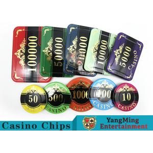 Casino adaptable Texas Holdem Poker Chip Set con la marca ULTRAVIOLETA