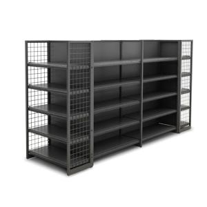 China Supermarket Grocery Store Gondola Stand Wire Display Shelving Shop Steel Customized Retail Shelf supplier