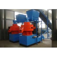 China Small Pellet Machine Wood Pelletizer Machine , Double Loop Ring Mold on sale