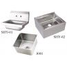 China Waterproof Stainless Steel Kitchen Equipment Commercial Hand Washing Sink wholesale