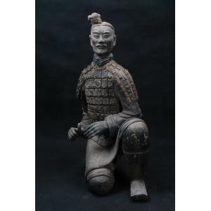 Terra Cotta Warriors statue as Hotel mall decoration by fiferglass material customize size