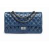 China Classic Genuine Leather Flap Bag , Double Use Cross Body Quilted Chain Bag wholesale
