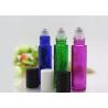 China 4ml -10ml Aromatherapy Glass Roll On Bottles For Essential Oil Packing wholesale