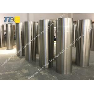 Heavy Duty Removable Security Bollards Concrete Footing 304 Stainless Steel