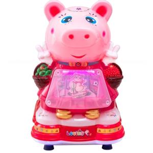China Dreamland New Style Pig Kiddie Rides Coin Opéré Arcade Kiddie Swing Kiddie Ride Machines de jeu supplier