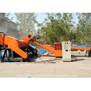 Agricultural Films Dirty Ground Films Plastic Waste Shredder With Sand Soil Removal