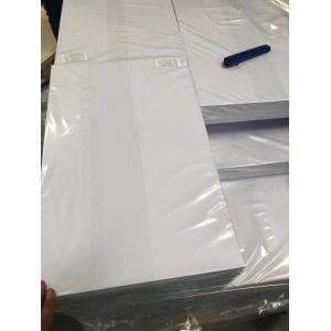 China White Double Sided Digital Printing Pvc Sheets For Hp Indigo Printer supplier