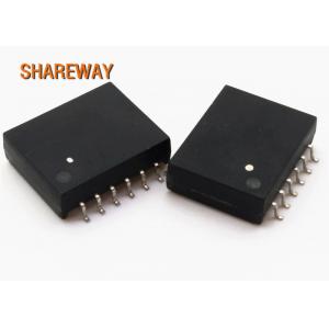 Multiple Cores Ethernet Lan Transformer 24 Pins Solid Material X5585999P3-F For PCB