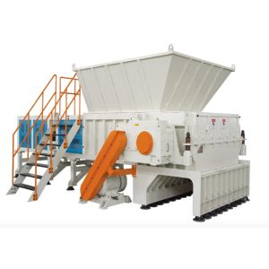 China Machine en plastique Axle Shaft Shredder simple 380V de recyclage des déchets de capacité élevée supplier