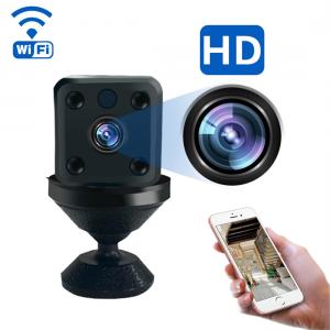 China Mini Spy Hidden 1080P Camera WiFi Wireless Cloud Storage Micro SD Audio Video CCTV Small Security Camera supplier