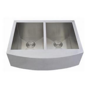 S304 16 Gauge Kitchen Undermount Apron Sink 100% Handmade