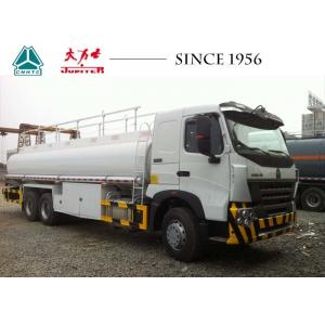 China HOWO A7 Fuel Tanker Trucks , 10 Wheeler Truck 20000 Liters Large Load Capacity supplier