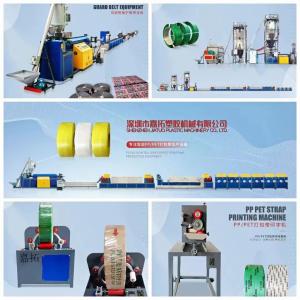 China Lead To Germany Japan Technology PP Strap Making Machine with 0.4-1.2mm Thickness supplier