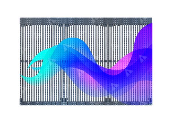 P33mm Front Service Led Curtain Display Easy To Maintenance