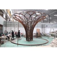 China 20′Feet Stainless Steel Sculptures , Customized Metal Crafted on sale