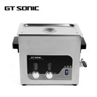 China Knob Operation Ultrasound Cleaning Machine Time Adjustable With Drain Valve on sale