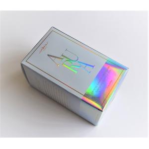 Holographic Candle box with gold printing