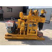 China 100 Meters Exploration Drilling Machine With Diesel Engine BW 160 Mud Pump Video Support on sale