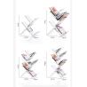 China Customized 4 Tier Tree Shape Acrylic Book Display Shelf Organizer For Home Decor wholesale