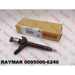 China DENSO Genuine common rail injector 095000-6240, 095000-6243 for NISSAN 16600-VM00A, 16600-VM00D, 16600-MB40E supplier