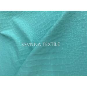 Sustainable Nylon Yoga Wear Fabric 1.5M Width Superfine Fiber Tiffany Blue