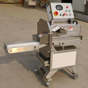 China Hot Selling Pork Meat Automatic Chicken Breast Slicing Machine With Low Price supplier