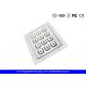 Stainless Steel Industrial Numeric Keypad Vandal High Resistance For Access