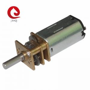 China JQM-12SS N30 12mm Metal Gearbox Speed Reducer 300rpm 3V 6V 12V DC Electric Motor For Smart Lock supplier
