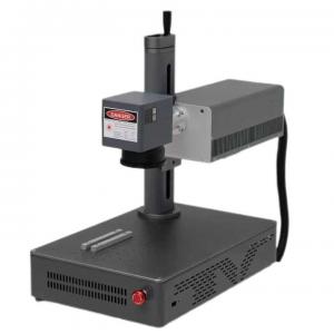 UV Fiber Laser Marking Machine , Desktop Portable Laser Marking Machine For Metal / Plastic