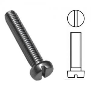 China DIN 84 Slotted Cheese Head Machine Screw Self Tapping Metal Screws supplier