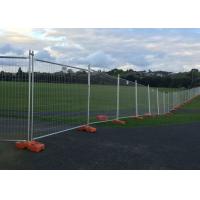 China Powder Coated Green Color Temporary Mesh Fencing 2.1x2.4m for Sport on sale