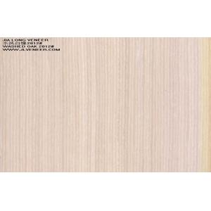 China Washed Engineered Wood White Oak Veneer , Sliced Cut Technics supplier