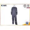 Overall Custom Work Uniforms High Visibility Workwear Grey Color