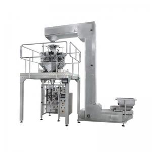 Full automatic 10 heads weigher weighing 500g-1kg coffee beans packing machine for snack food filling pouch bag packag