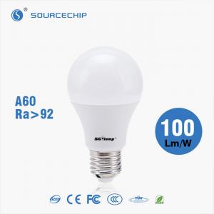 9W E27 Ra90 high bright home led bulb wholesale