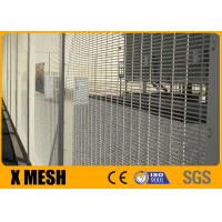 China Galvanized Clear View Anti Theft Anti Cut Anti Climb Mesh Fence 358 Welded on sale
