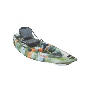9" 20kg Top Rated Recreational Kayaks , Racing Tandem Recreational Kayak With Canoe Paddle