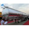 China Truckman Aluminum Tank Semi Trailer , Oil Truck Tanker Three Axles 40 Cbm wholesale