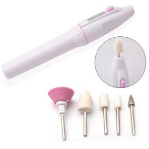 portable electric nail drill power by 2 AA Battery