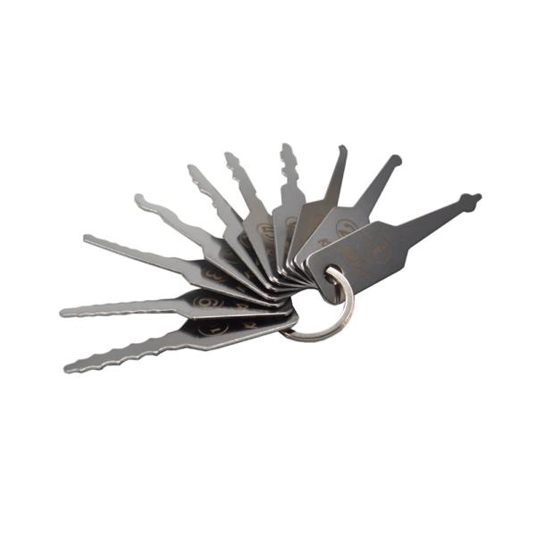locksmith key lock picking kit locksmith lock pick set lock picking KLOM with number