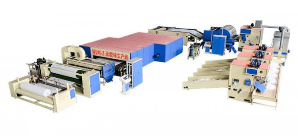 Multi Layer Architectured Full Automatic Bedding Production Line For Quilt 32